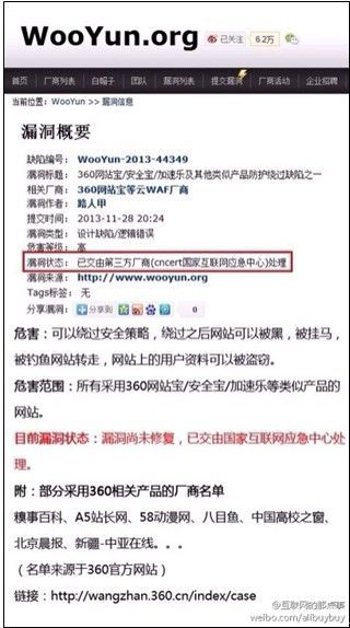360一周曝出三漏洞 女明星中招隐私遭泄露